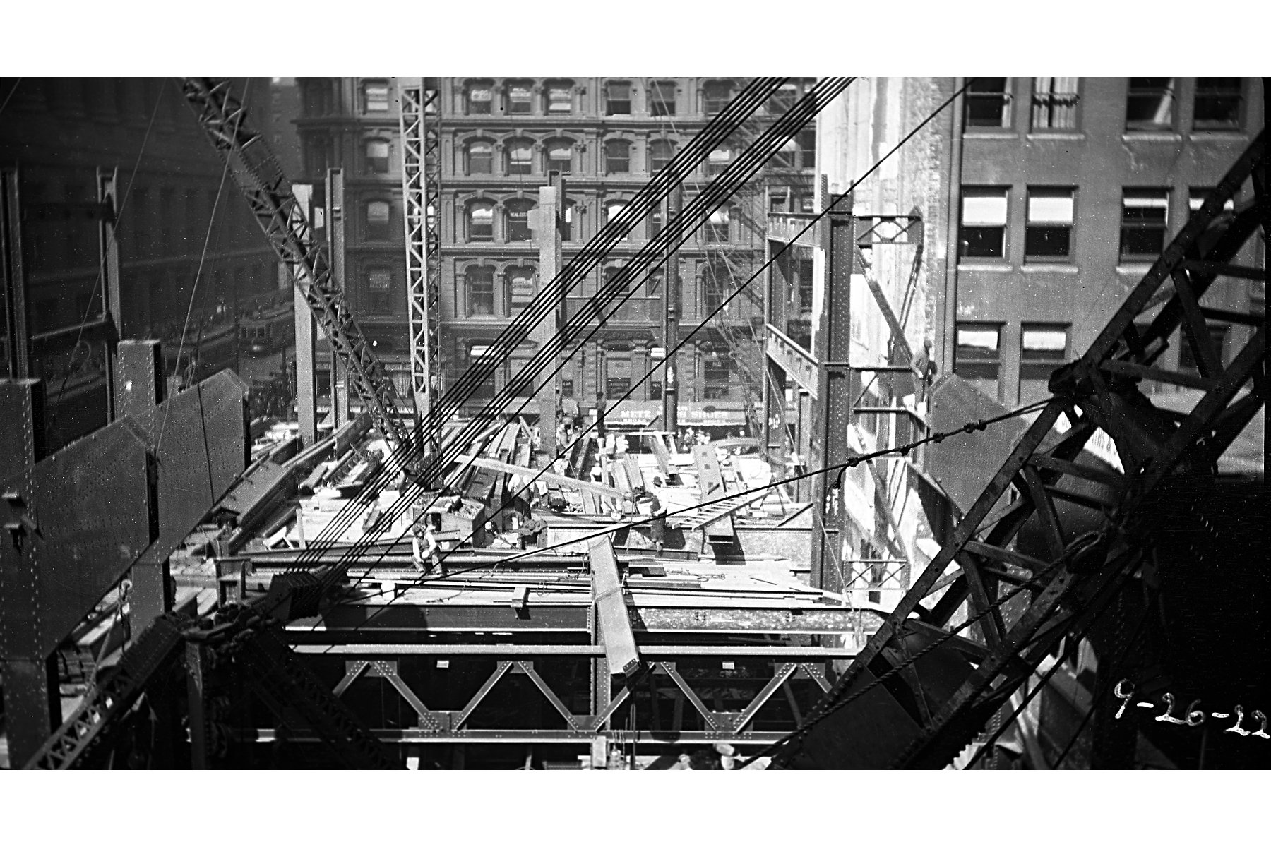 An Early Construction Photograph, September 1922