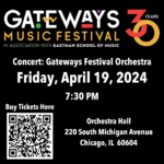 Gate Ways Music Festival - April 19th
