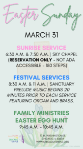 Easter Sunday - March 31